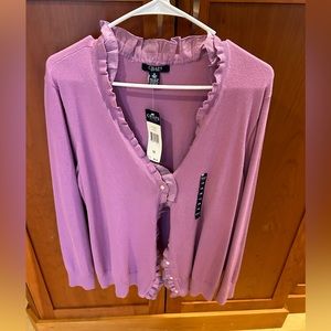 Chaps new with tags cardigan